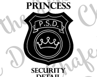 Download Princess Security Svg Etsy