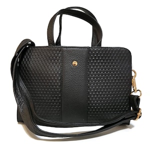 Sac en cuir pour femme, sac noir, petit sac en cuir, sac à bandoulière, cuir véritable, fait main, sac à main en cuir, cadeau pour elle, minimaliste