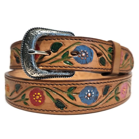 Stylish Multicolor Patterned Women\'s Belt 1 1/2 main image 2