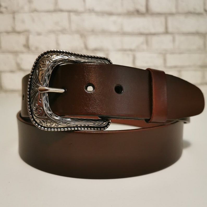 Brown Belt , Leather Belt, Casual Belt, Belt for Jeans, Removable ...