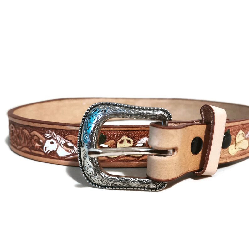 KIDS BELT leather Belt for Kids Handmade Children Belt Etsy