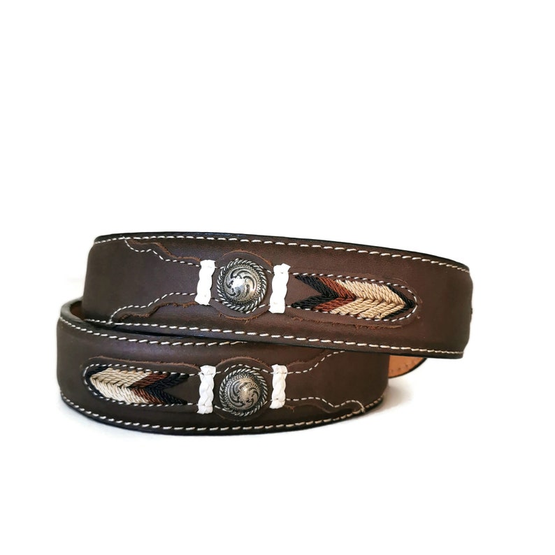 Western Belt Leather Belts for Men Handmade Mens Belt Etsy