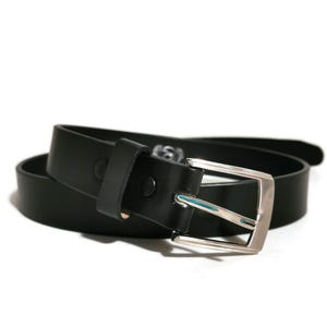 Leather Belt for Men,  black Belt, Handmade,  mens belt , belt   with removable buckle,  gift for dad,