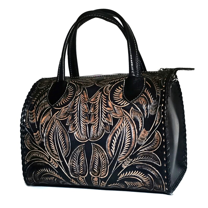 WOMENS LEATHER BAG handmade Handbags Vintage Purse Hand Etsy Canada