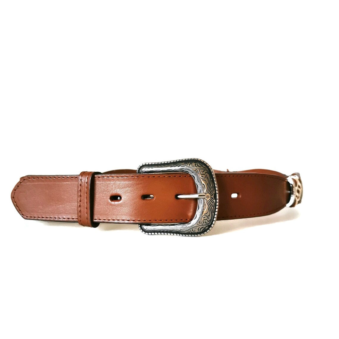 Western Leather Belt for Men Handmade Rodeo Belt Cowboy Etsy