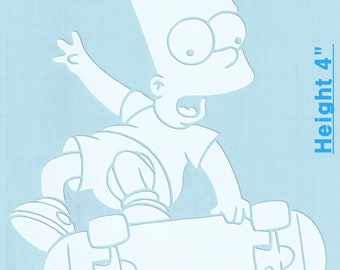 Supreme x Bart Simpson x Kanye The Simpsons Laptop Phone Bottle Sticker Box Logo Supreme x Bart Simpson x Kanye The Simpsons Laptop Phone Bottle Sticker Box Logo