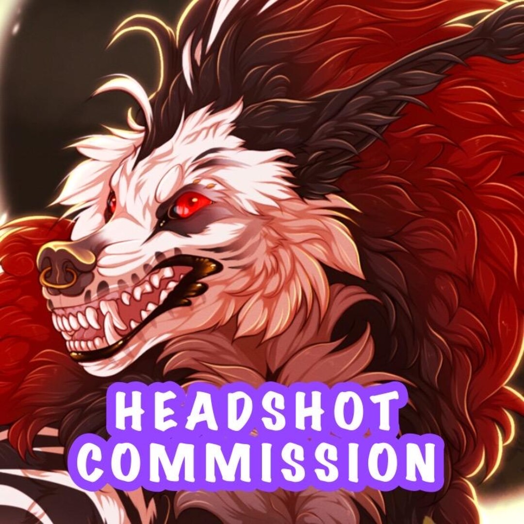 Personalized Headshot Furry / Character Art Commission - Etsy
