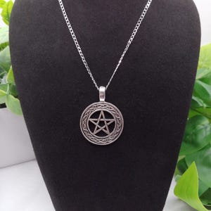 Celtic Knot Pentagram Necklace 30&quot; | Supernatural | #2067