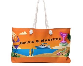 Bikinis and Martinis Weekender Bag