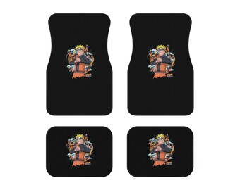 Car Mats (Set of 4) Anime-Inspired New Car Mats