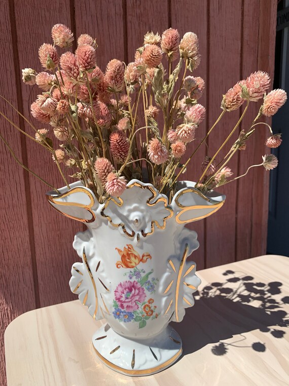 花瓶・フラワースタンド Flower Base Belgium Vintage 花瓶 宝玉型 ヴィンテージ 花瓶 Flower Base Belgium Vintage