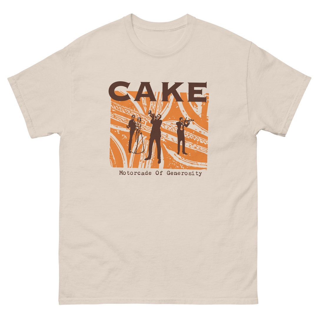 Cake Band Motorcade of Generosity Tshirt Etsy