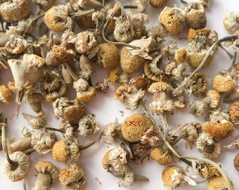 Dried Chamomile Flowers: 1 oz Bag, Wedding Confetti, DIY Crafts