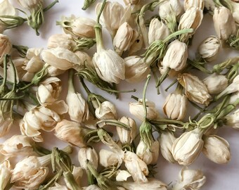 Dried Jasmine Flower Buds: Natural Wedding Confetti, Candle & Soap Making