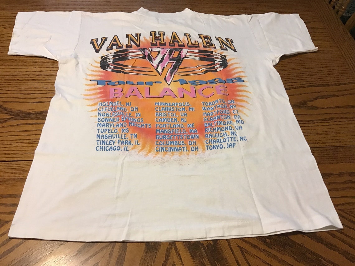 Vintage Van Halen T-shirt Xlg | Etsy