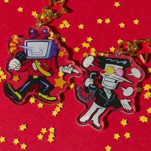 Spamton & Tenna Charms
