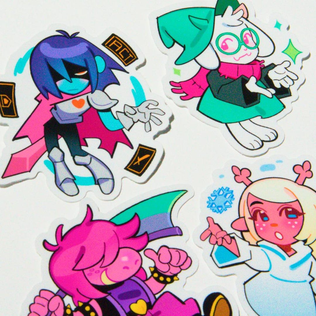 Deltarune Stickers - Etsy