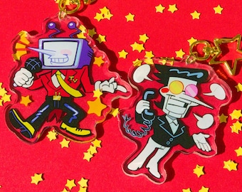 Spamton & Tenna Charms