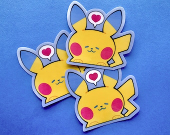 Poke Peeking-Chu Sticker