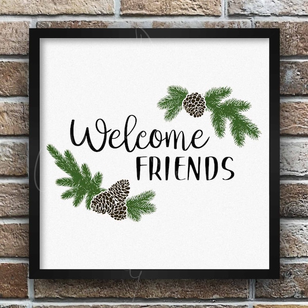 Pine Bough Svg Etsy