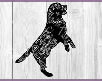 Download Labrador Mandala Svg Etsy