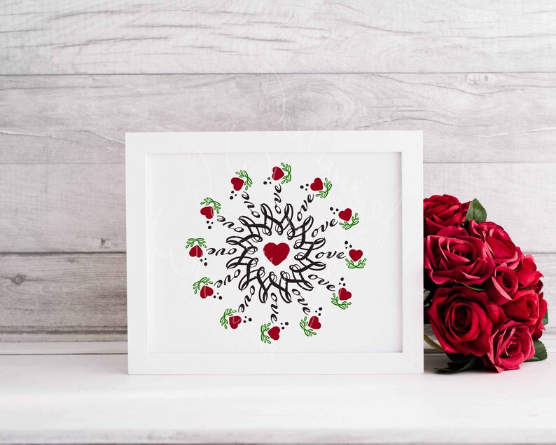 Download Love Script Text Cursive Mandala Love Mandala Svg Word Mandala Clip Art Art Collectibles Gkjwonosari Com