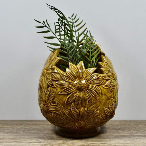 Flower Shaped Vase Etsy