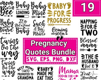 Download Pregnancy Svg Bundle Etsy