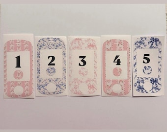 Coquette Style Vocera Badge Skins