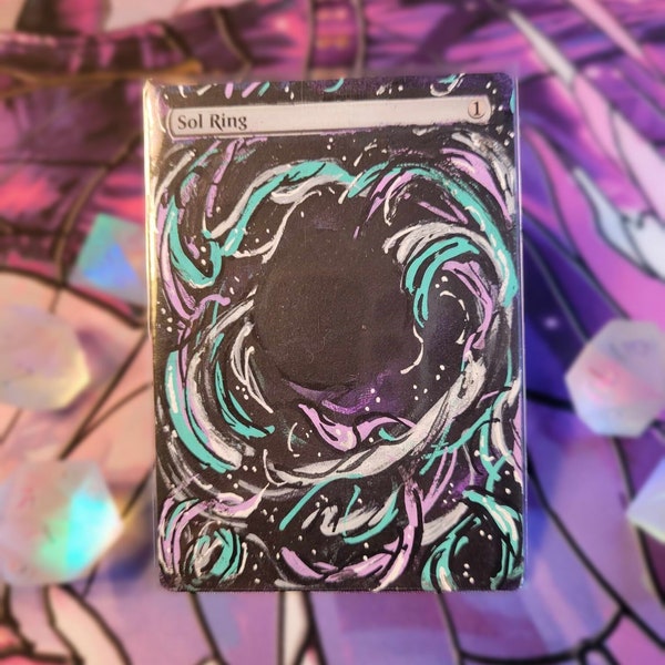 MTG Sol Ring Alter [Full art] Comic book/graffiti