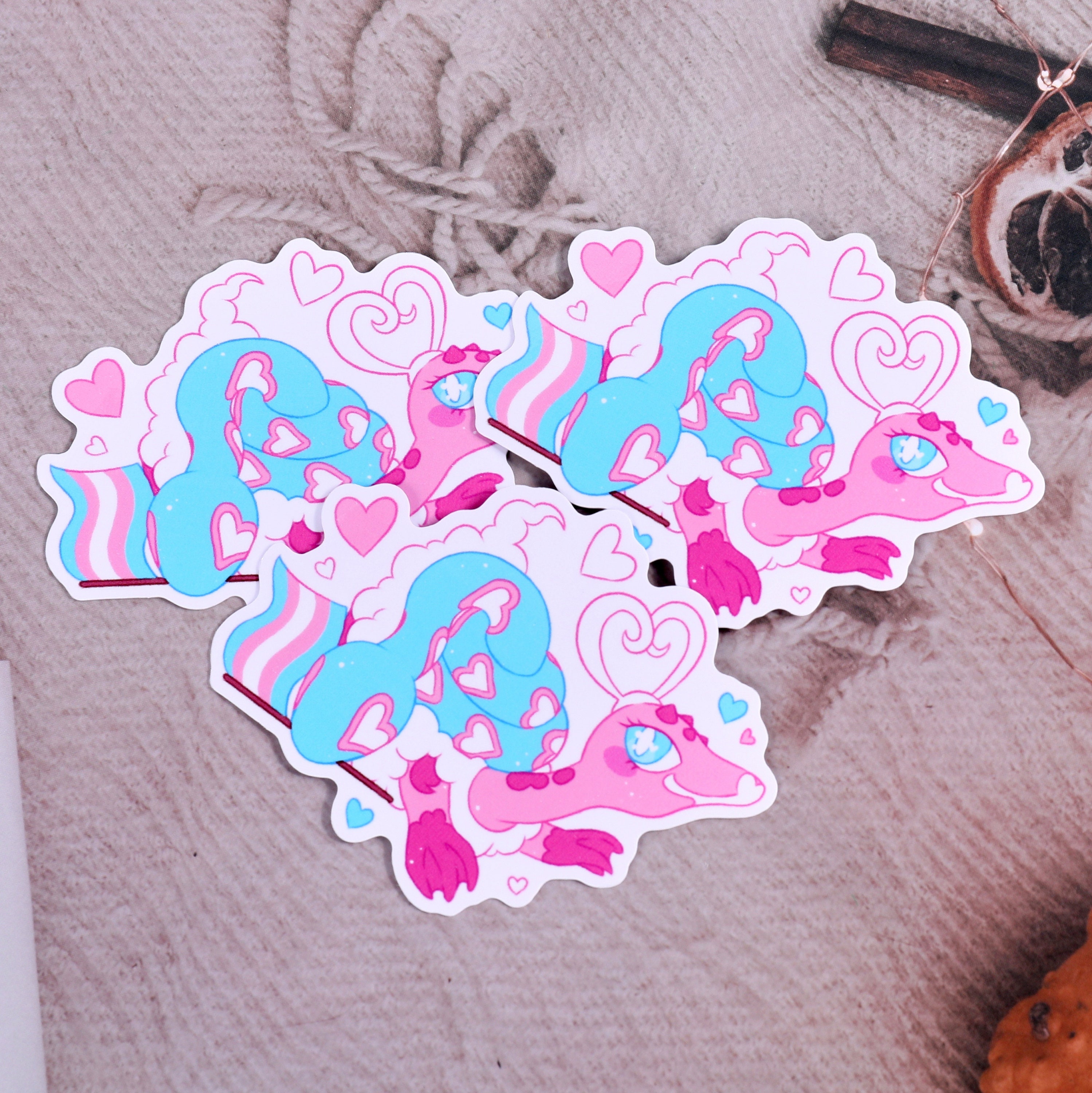 Trans Pride Pokemon Forces of Nature Vinyl Stickers - Etsy
