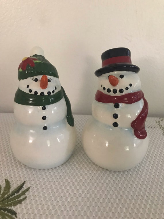 PUBLIX Holiday Snowflake Salt and Pepper Shakers With Box - Etsy