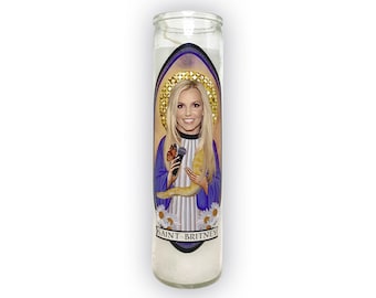 SAINT BRITNEY Spears Prayer Candle Gift