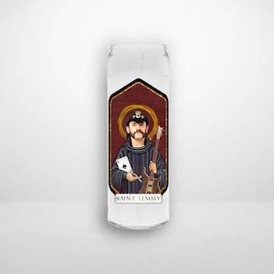 SAINT LEMMY Motörhead Prayer Candle