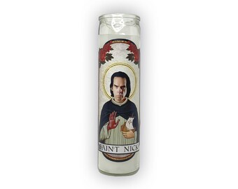 NICK CAVE Saint Nick Prayer Candle