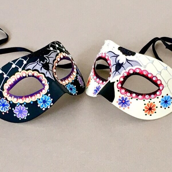 Dia De Los Muertos Mask - Etsy