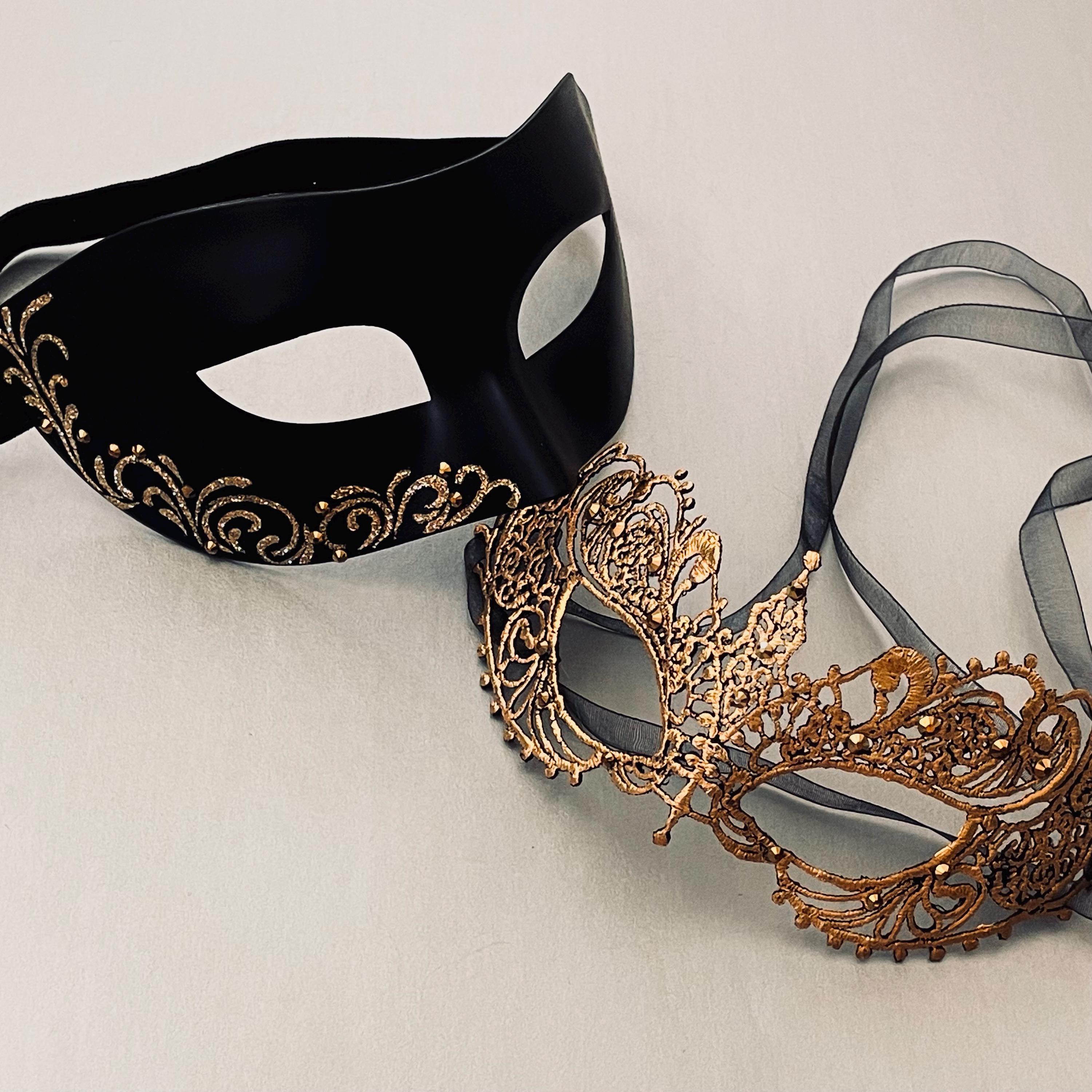 Venetian Mask Gold - Etsy