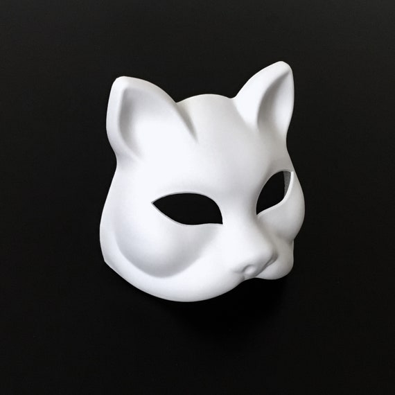 White Diy Masquerade Mask Blank - Cat Masquerade Mask Diy White Diy Masquerade Mask Blank - Cat Masquerade Mask Diy