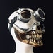 Gold Silver Masquerade Mask, Steampunk Mask, Halloween Mask, Halloween Costume, Skull Mask, Mouth Mask, Goggles, Ball Party Madk,Steampunk 