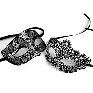 Black Rhinestone Masquerade Mask: Party, Wedding, Halloween
