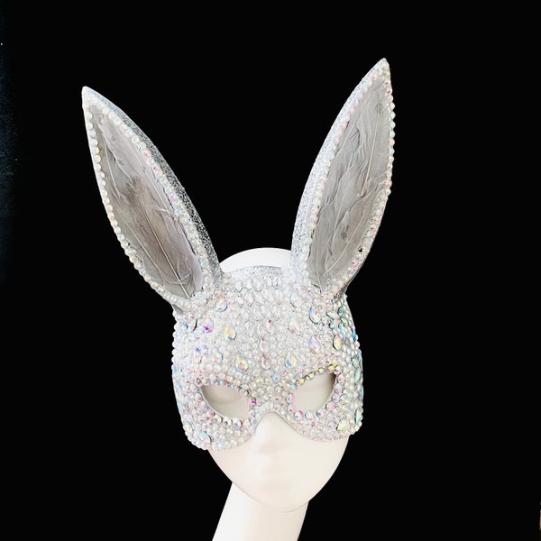 Bunny Mask - Etsy
