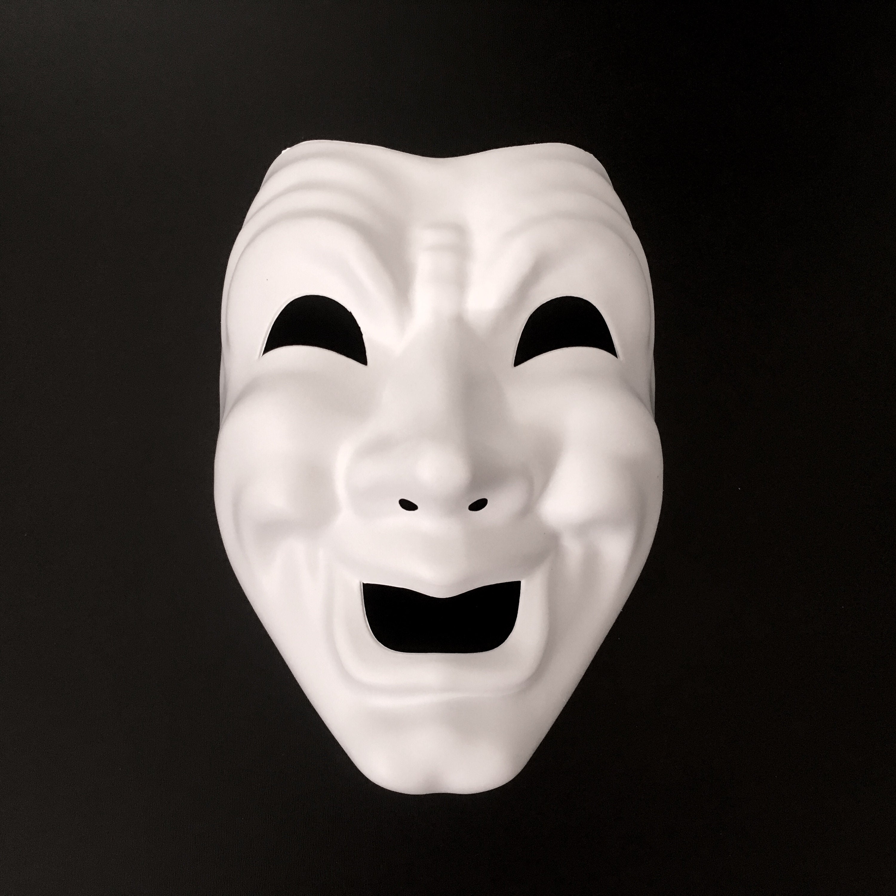 White Mask Halloween Mask Blank Mask - Etsy