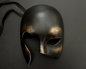DIY White Masquerade Mask: Unpainted Full Face Halloween Mask