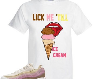 ice cream jordan 1 shirt