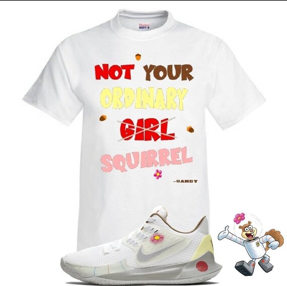 kyrie irving spongebob t shirt