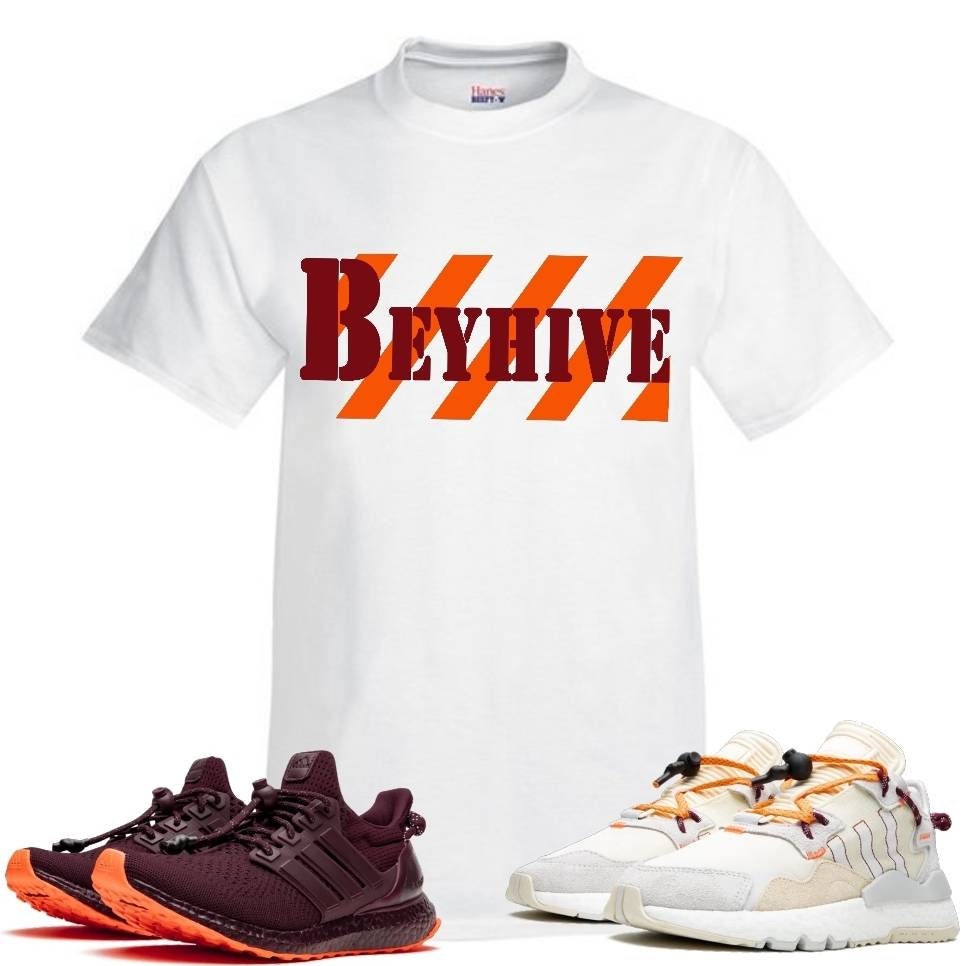 Custom beyhive Tee Shirt to Match the Adidas Ivy - Etsy