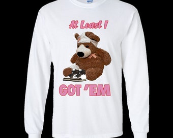 At Least I Got Em Long Sleeve Tee to match the Jordan 1 Travis Scott sneakers