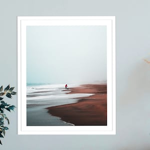 Dog Walker 1* Rockaway Beach Queens New York Photo Print por Vito Oliva