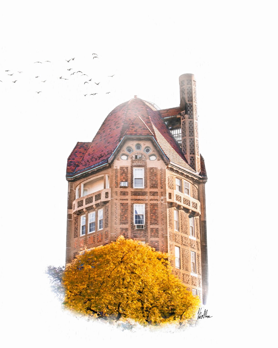 Forest Hills Gardens Station Square Building Queens New York Photo