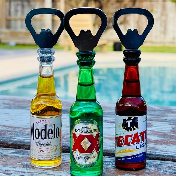 Mexican Beer Bottle Opener, Magnet Bottle Opener, Bottle Opener